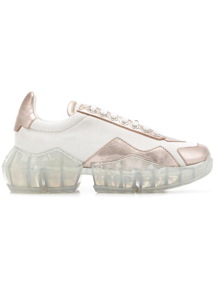 Jimmy Choo Diamond/f Sneakers - White