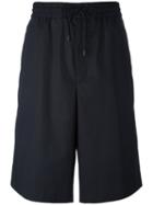 Juun.j - Drawstring Shorts - Men - Cotton/polyester - 48, Black, Cotton/polyester