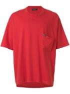 Balenciaga Droopy Short Sleeve T-shirt - Red