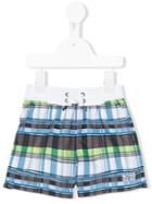 Boss Hugo Boss Checked Swim Shorts, Toddler Boy's, Size: 24 Mth