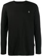 Philipp Plein T-shirt Round Neck Ls Original - Black