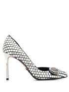 Balmain Mirrored Pointed-toe Pumps - Metallic