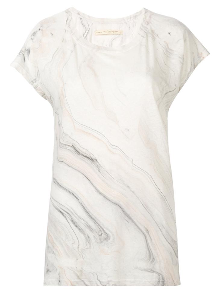Raquel Allegra Round Neck T-shirt - Nude & Neutrals