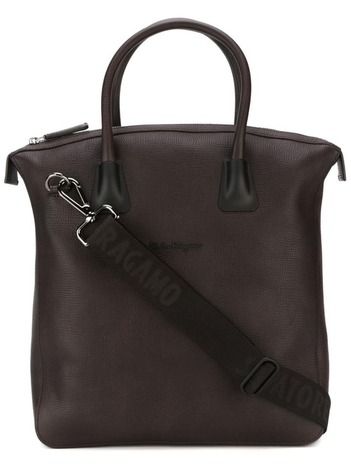 Salvatore Ferragamo Textured Tote