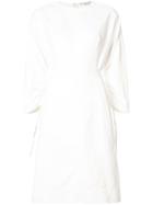 Stella Mccartney Fitted Midi Dress - White