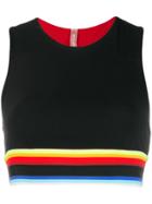 No Ka' Oi Rainbow Stripe Leggings - Black