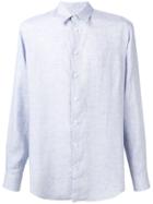 Giorgio Armani Pointed Collar Shirt - Blue