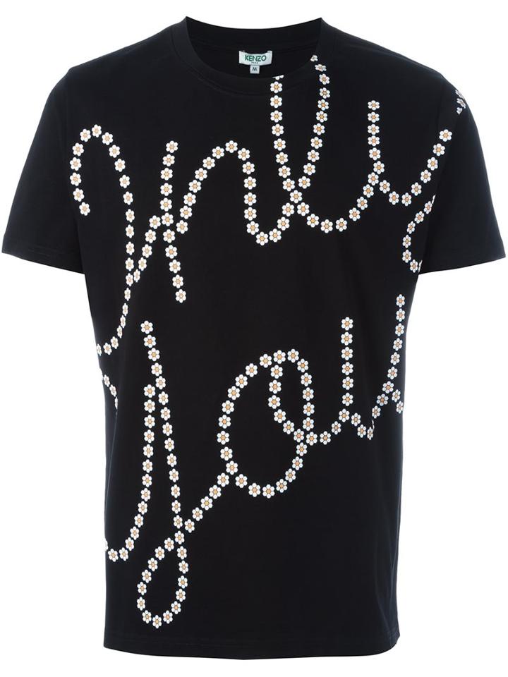 Kenzo Only You Print T-shirt