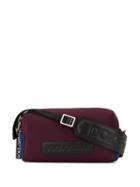 Dolce & Gabbana Embossed Logo Shoulder Bag - Purple