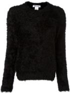 Comme Des Garçons Comme Des Garçons Furry Jumper, Women's, Size: Medium, Black, Nylon