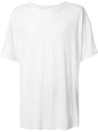 Isabel Benenato Crew-neck T-shirt, Men's, Size: Medium, White, Cotton