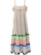 Dodo Bar Or Embroidered Oversized Dress - Multicolour