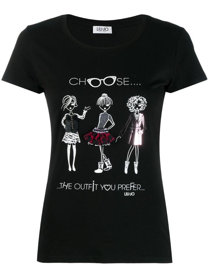 Liu Jo Choose T-shirt - Black