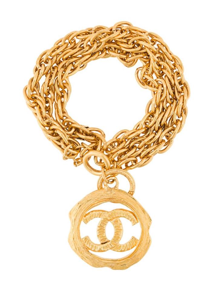 Chanel Pre-owned Cc Chain Bracelet - Metallic