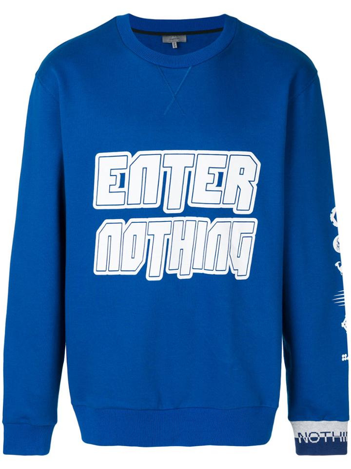 Lanvin Enter Nothing Sweatshirt - Blue