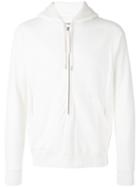 Takahiromiyashita The Soloist - Wardrobe Long Zip Hoodie - Men - Cotton - Xl, White, Cotton