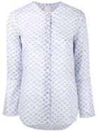 Xacus - Printed Shirt - Women - Cotton - 40, White, Cotton