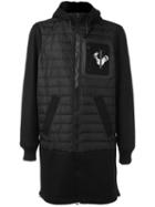 Rossignol Padded Long Coat, Men's, Size: 46, Black, Virgin Wool/polyamide/feather