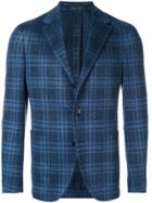 Cantarelli Plaid Blazer - Blue