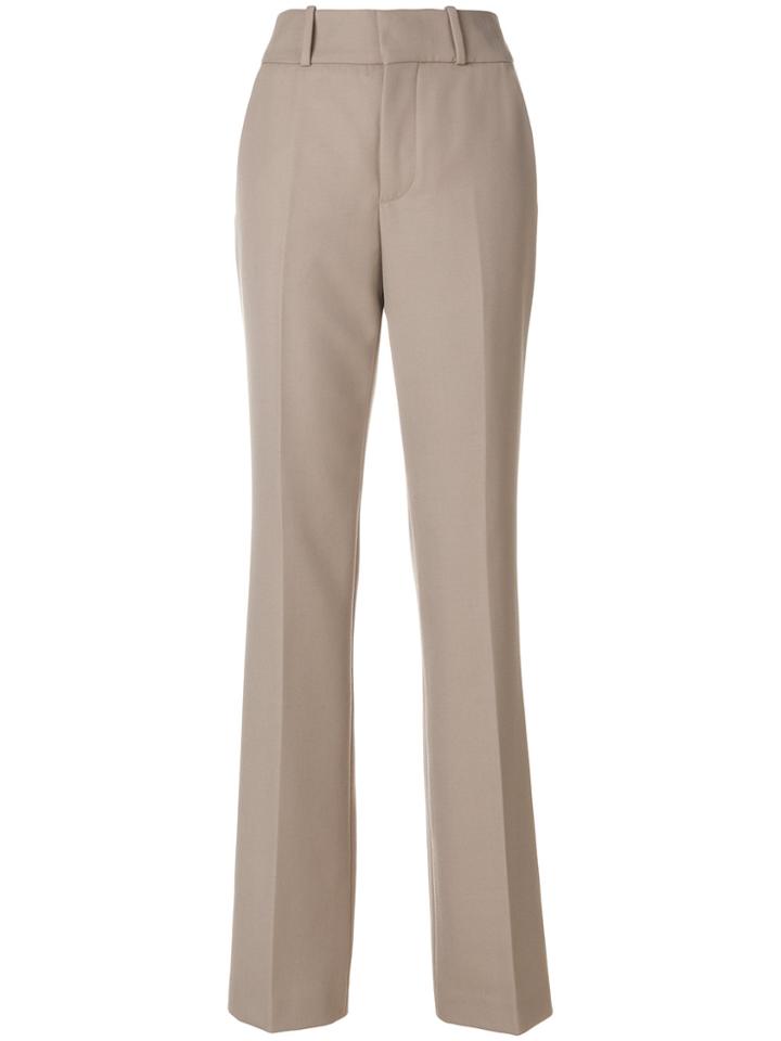 Marni High-waisted Tailored Trousers - Nude & Neutrals