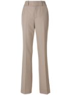 Marni High-waisted Tailored Trousers - Nude & Neutrals