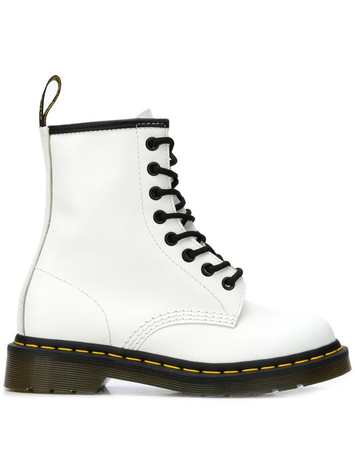Dr. Martens Ankle Boots - White