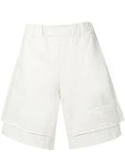 Ih Nom Uh Nit Logo Layered Shorts - Grey