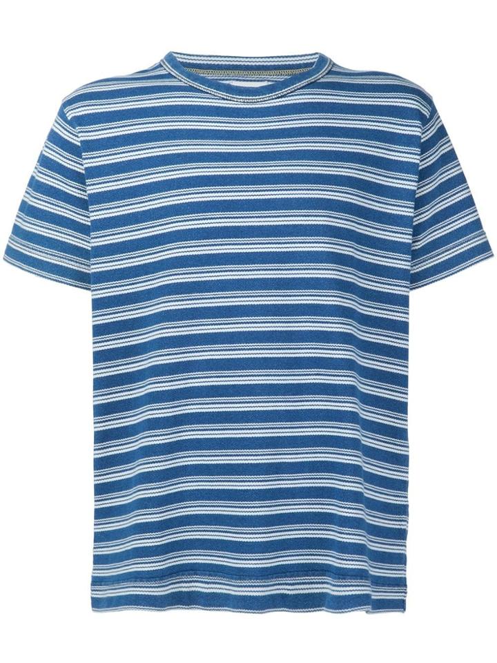 321 Loose Fit Striped T-shirt - Blue