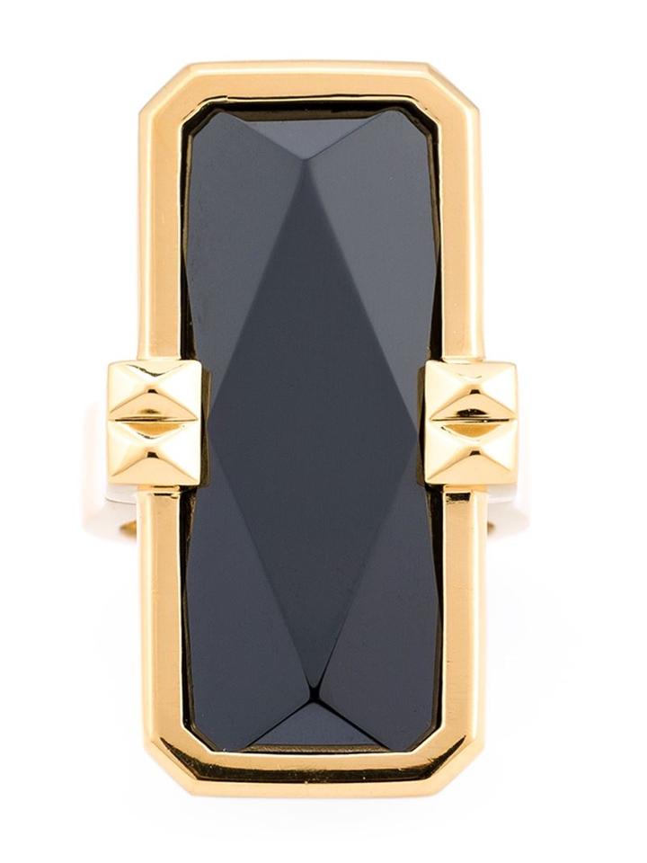 Altruis By Vinaya Cleopatra Altrius Ring, Women's, Size: M, Metallic, Ceramic/sterling Silver/rhodium