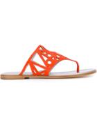 Pollini Cut-out Sandals