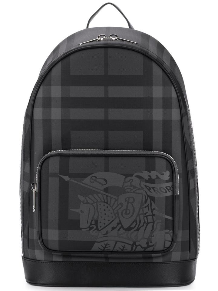 Burberry Ekd London Check Backpack - Grey