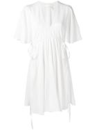Chloé Butterfly Sleeve Mini Dress - White