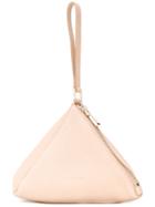 Jil Sander Zip Clutch Bag - Nude & Neutrals