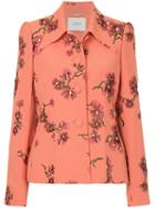 Erdem Floral Print Suit Jacket - Pink