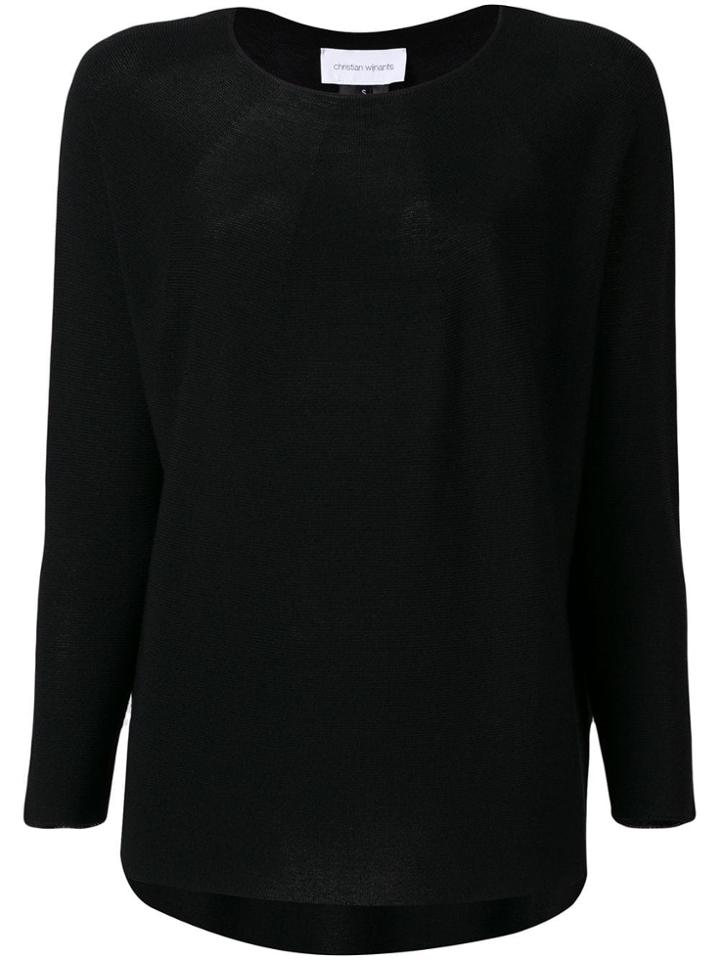 Christian Wijnants Round Neck Jumper - Black