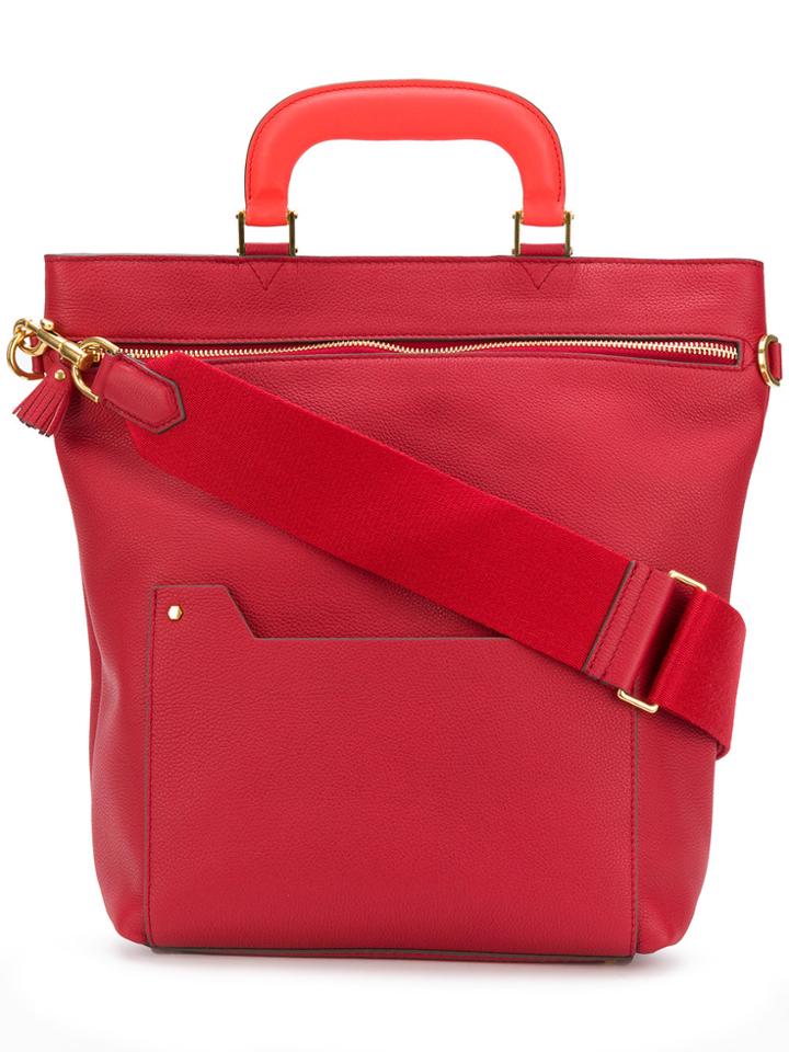 Anya Hindmarch Small Orsett Bag - Red