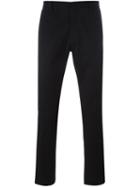 Paul Smith Slim Tailored Trousers, Men's, Size: 36, Black, Cotton/spandex/elastane