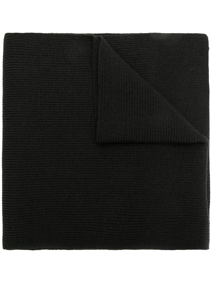 Y-3 Logo Scarf - Black