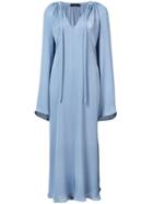 Voz Bell Sleeve Dress - Blue