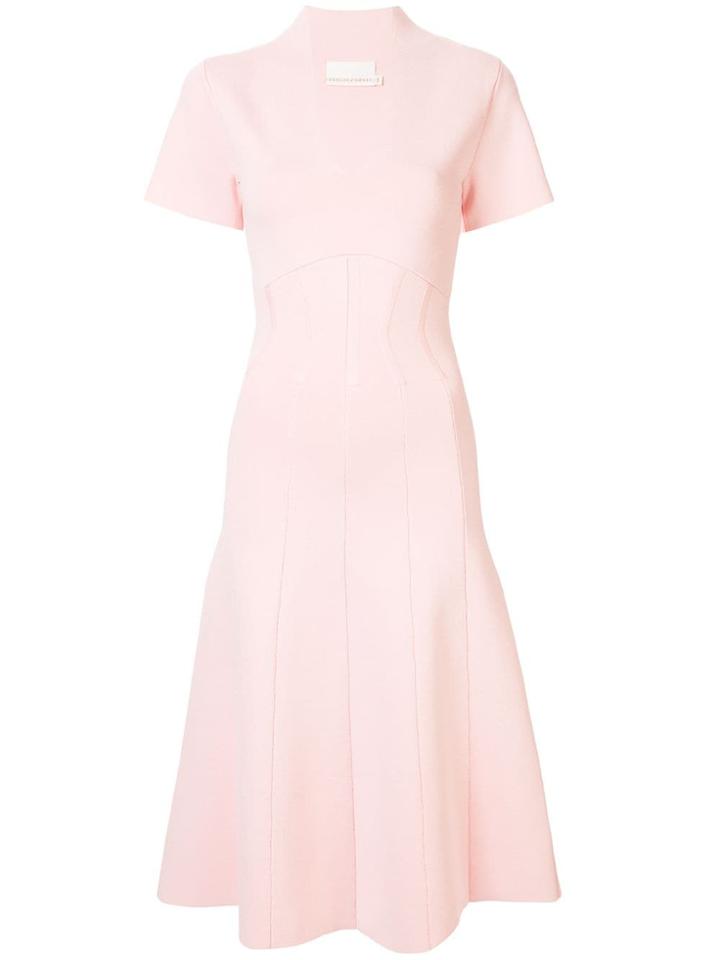 Ginger & Smart Valour Knit Crepe Dress - Pink