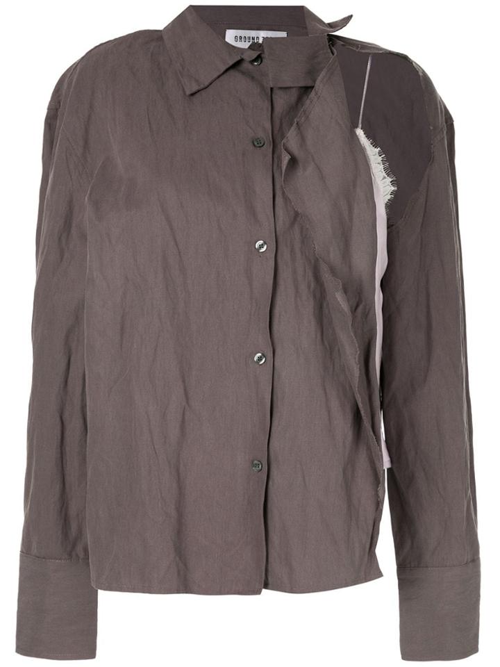 Ground Zero Two Way Shirt - Purple