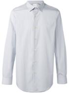 Paul Smith - Printed Contrast Lining Shirt - Men - Cotton - 15, Blue, Cotton