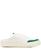 Sunnei Lace-up Mule Sneakers - White