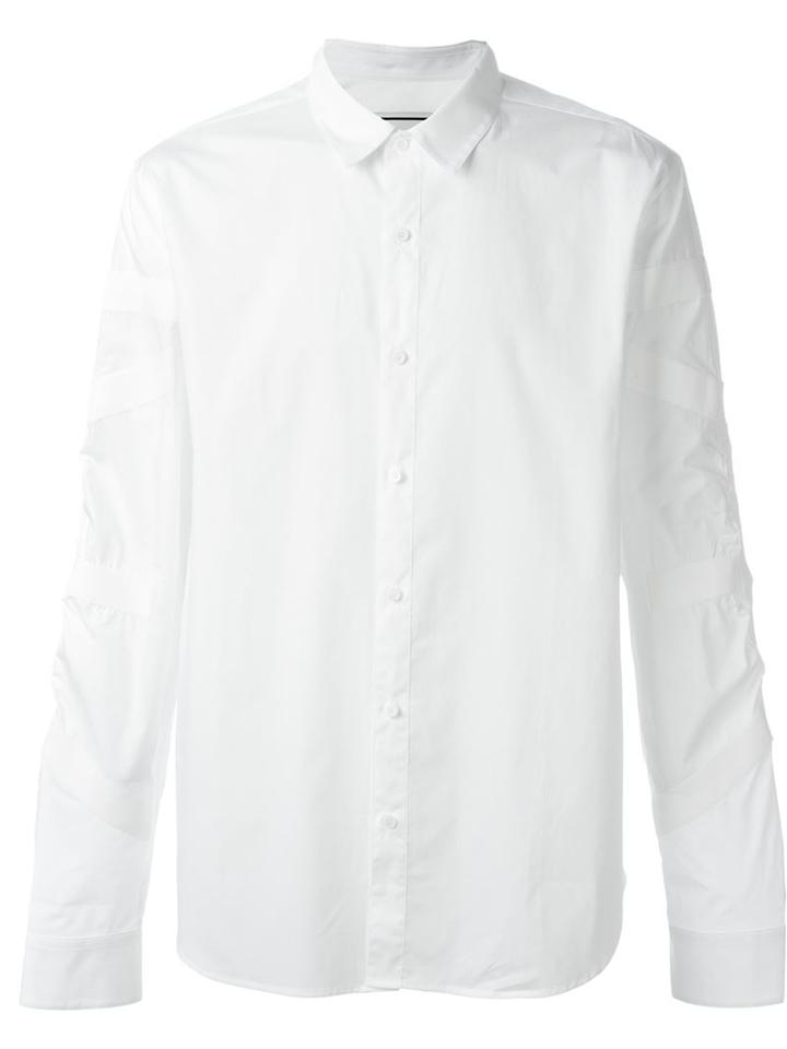 Wooyoungmi Button Down Shirt, Men's, Size: 54, White, Cotton