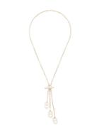 Hermès Pre-owned Cascading Logos Necklace - Silver