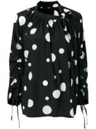 Steffen Schraut Polka Dot Blouse - Black