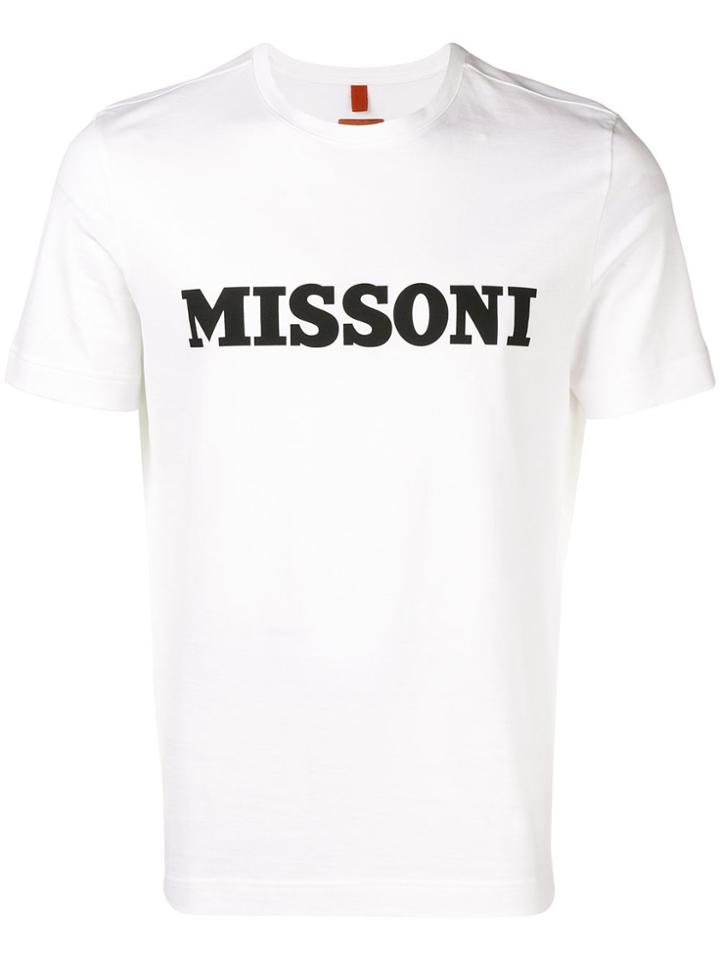 Missoni Logo Print T-shirt - White