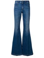 Stella Mccartney Flared High-waisted Jeans - Blue