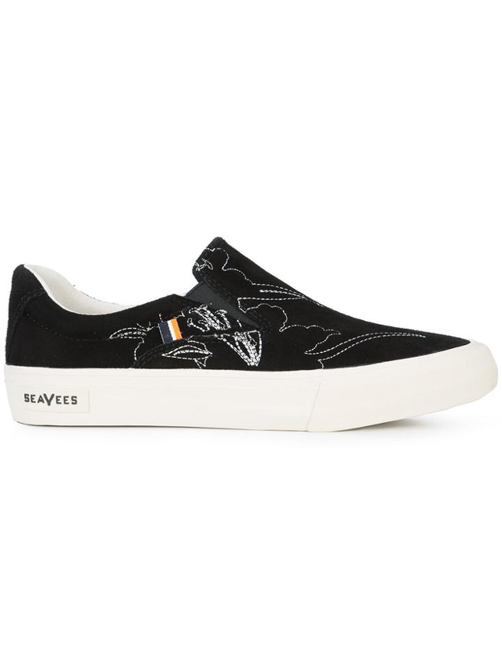 Derek Lam 10 Crosby Hawthorne Embroidery Slip On - Black