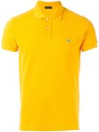 Etro Embroidered Logo Polo Shirt, Men's, Size: Xl, Yellow/orange, Cotton